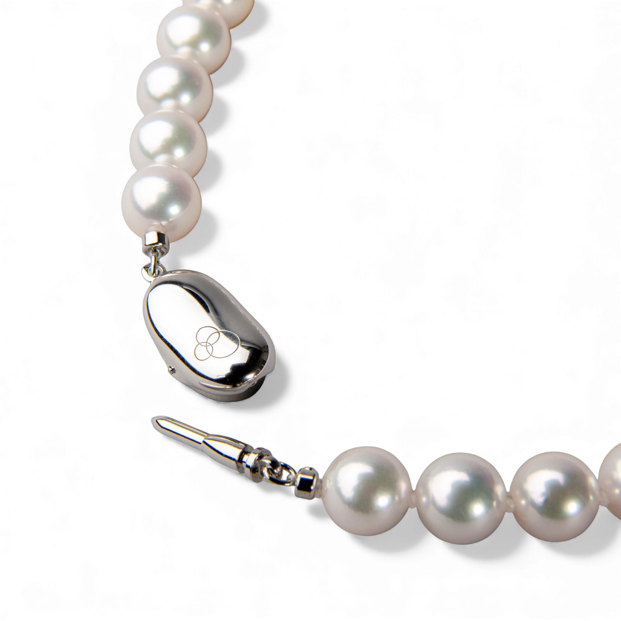 花珠 Akoya 珍珠項鍊 8.5-9.0mm -附 GIA 證書-