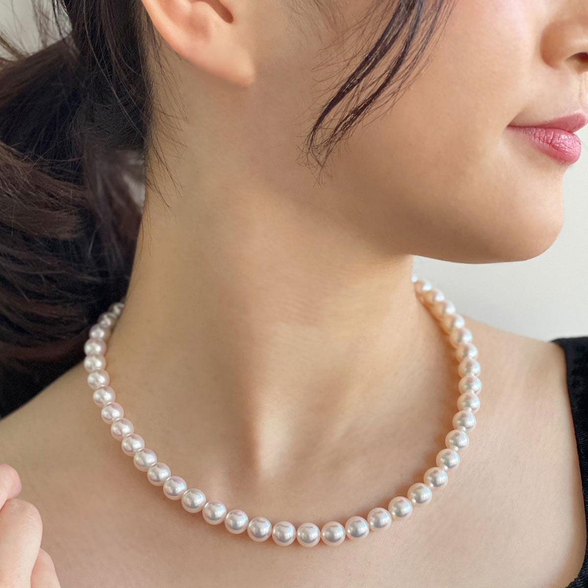 HANADAMA Akoya Pearl Necklace 8.0–8.5mm