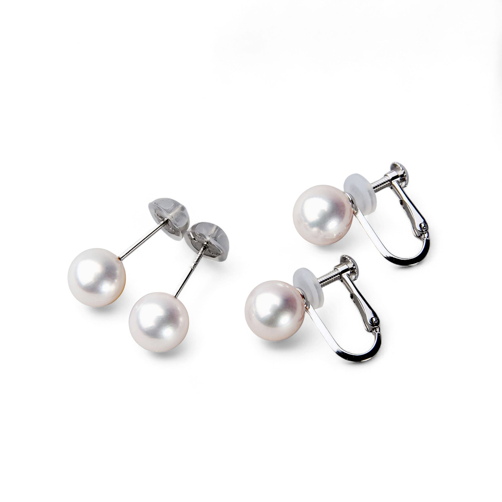 HANADAMA Akoya Pearl Necklace Set 6.5-7.0mm