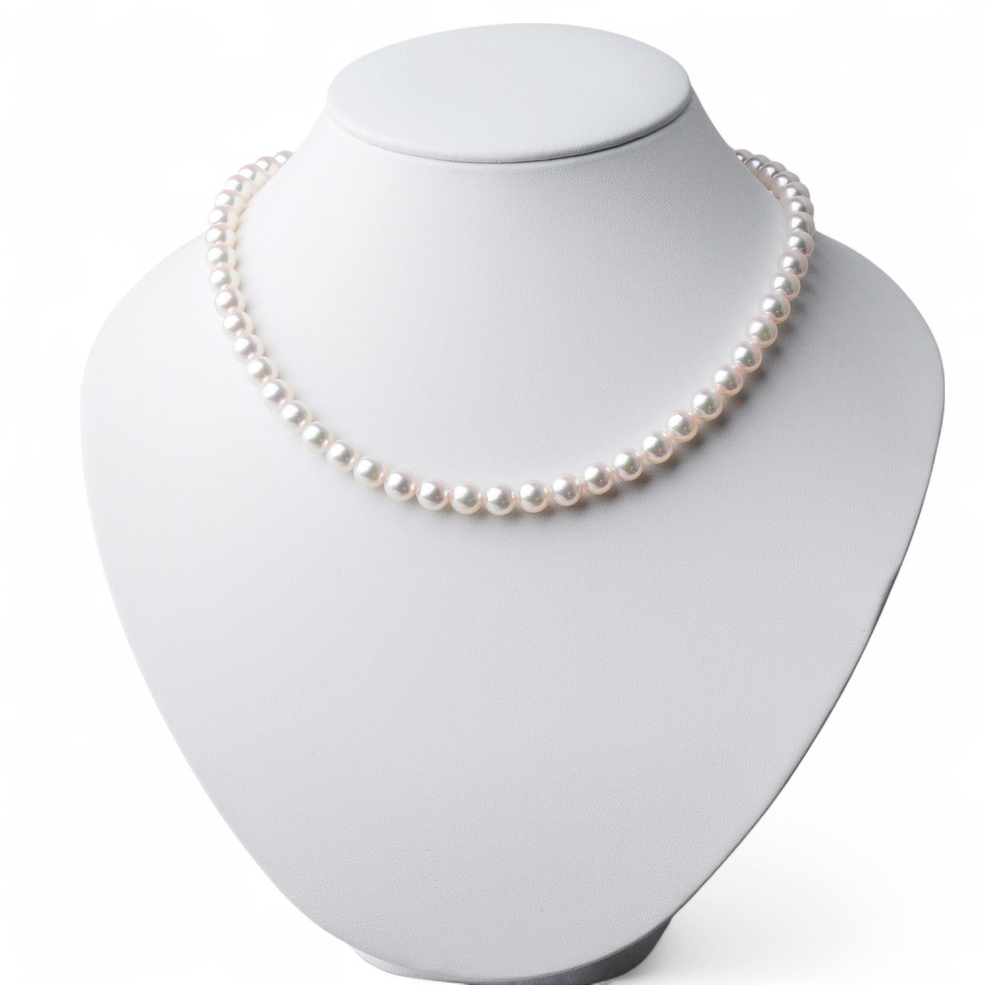 HANADAMA Akoya Pearl Necklace Set 7.0-7.5mm