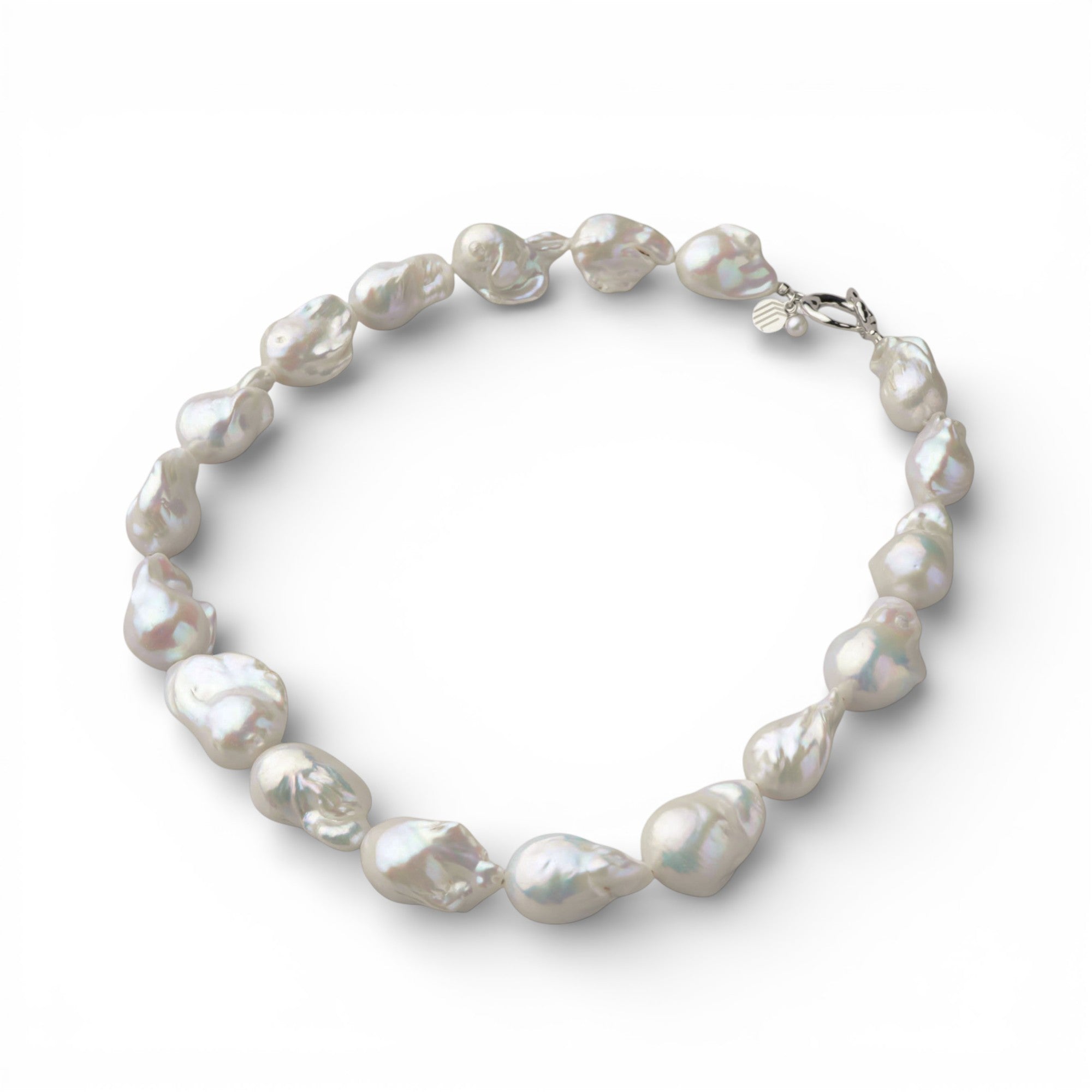 Marie Mantel Baroque Pearl Necklace Freshwater Pearl 11mmUP SV925
