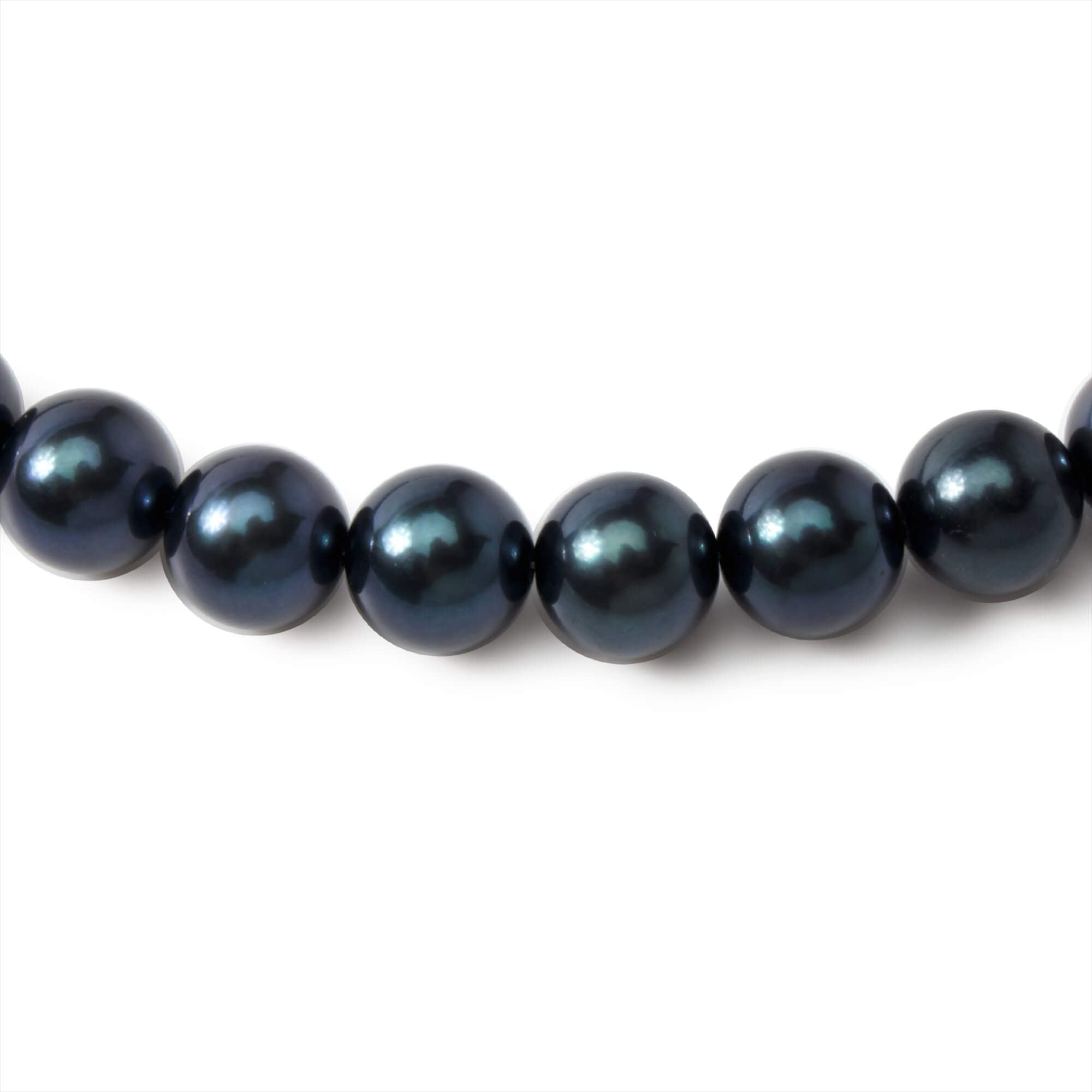 Martine 項鍊 阿古屋黑珍珠 7.0-7.5 mm SV925 / 50 厘米