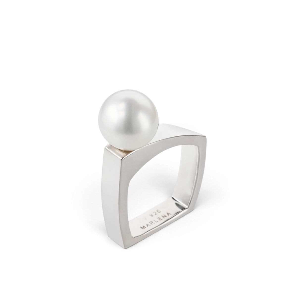 Aplomb Ring South Sea White Pearl 10mmUP SV925