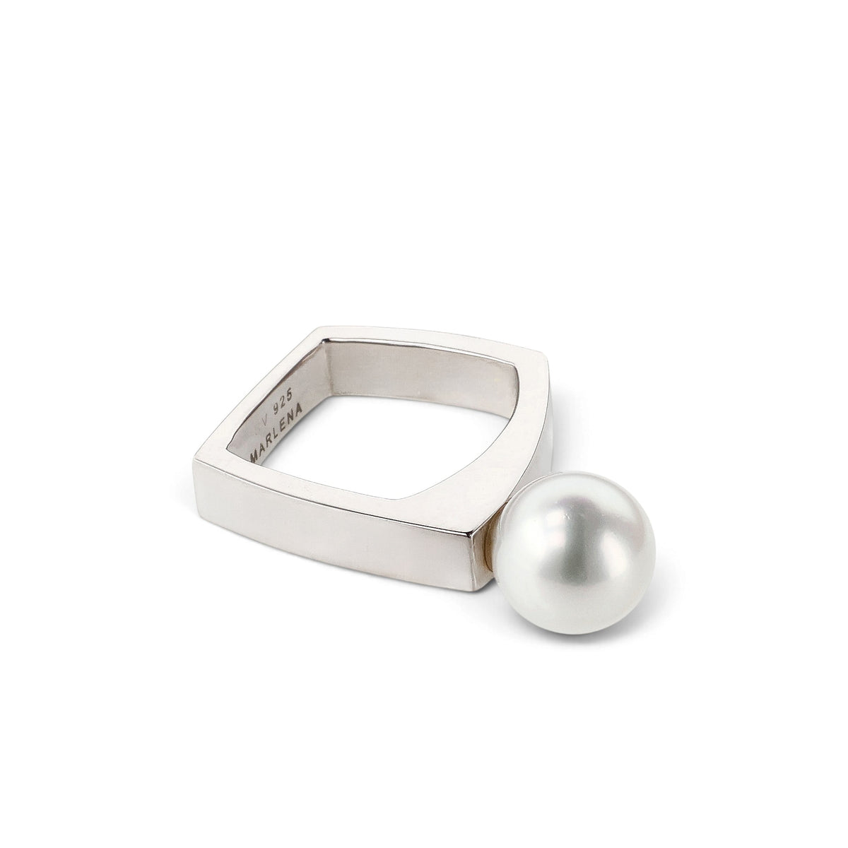 Aplomb Ring South Sea White Pearl 10mmUP SV925